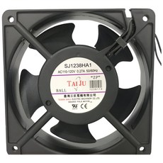 TAI JU 台巨電機 4吋 AC 軸流散熱風扇 雙滾珠軸承, SJ1238, 僅限送貨