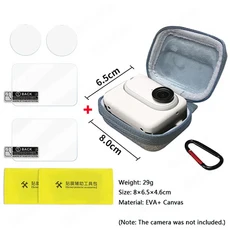 호환 실리콘 커버 슬리브 ta 360 GO 3S 용 액션 카메라 스크린 보호대 필름 스크래치 방지 여행 보관 휴대, 01 For Insta360 GO 3S, 01 빠른, 04 SET 4