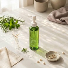 AVCA 草本植萃深層卸妝油，溫和清潔彩妝與毛孔髒污, 1件, 200ml