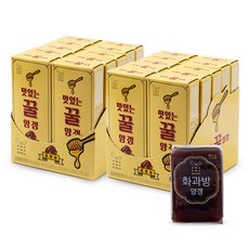 [화과방] 맛있는 꿀통팥 양갱, 40개, 40g