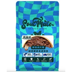 索美達 Soulmate 雞肉凍乾生食 900g, 深海魚, 500g, 1個