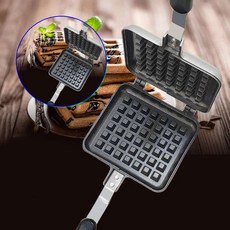 쌍문상회 제빵팬 크로플팬 기계 그릴팬 베이킹팬 간식 제빵 주방용품 프라이팬 와플 와플팬 미니팬 크로플 그릴 메이커 베이킹 40872EA, 와플 그릴