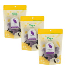 바야 프리미엄 펫푸드 동결건조 미니양배추 강아지간식, 자색고구마, 80g, 3개