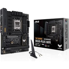 ASUS TUF 게이밍 B650-PLUS WiFi AMD B650 AM5 Ryzen 데스크탑 9000 8000 및 7000 ATX 마더보드 14개 전원 스테이지 PCIe 5.0, TUF Gaming, B650-Plus|M.2x3|Wi
