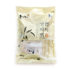 유기방아 현미가래떡 500g 1P 낱개포장, 1개