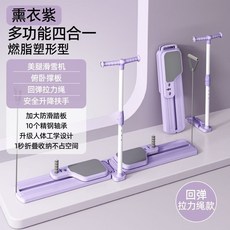 基礎款 薰衣紫 健腹板 多功能家用腹肌訓練, （多功能）滑雪機瘦腿健腹美腿提臀,基礎款（薰衣紫）健腹板