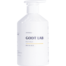 GODT LAB 美好實驗室 餐具清潔露 植物萃取 溫和不刺激 高效潔淨 呵護雙手 柑橘香氛 500ml, 1個