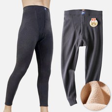 스토리원 JG-FWBM044 남성 향온 기모 양털 이너웨어 팬츠 레깅스