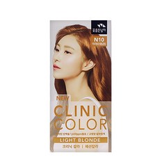 꽃을든남자 크리닉 칼라 염색약, 1개, 아주밝은황금빛(N10)