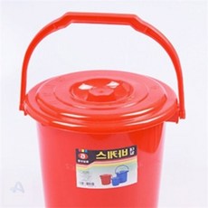 알리바니스토어 청소물통 바스켓6호 6L, 파랑