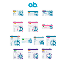 독일 o.b. 오비 템포 탐폰 체내형 생리대 13종 모음