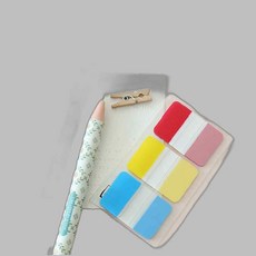 팝업 인덱스탭 38x 25 mm 필름 3색 매 프린텍 플래그, 본상품