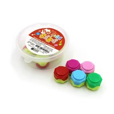 탬버린 무지개 공기놀이 1통 5개입 공기알 공깃돌