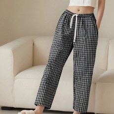 히트 체크 기모 파자마 잠옷바지 원마일웨어 홈웨어 5종 택1 EW0063