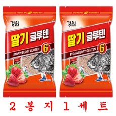 경원 딸기글루텐 2봉지 묶음판매 민물떡밥 붕어낚시미끼, 480g, 3세트