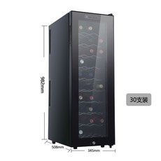 BX 공랭식 전자식 항온 보습 와인 캐비닛 가정용 아이스 바 12팩 디스플레이 냉동고, 5