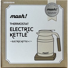 日本mosh! 溫控電水壺 M-EK1 IV 象牙白色 全新公司貨