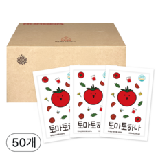 토마토하나 국내산 토마토 갈아만든 해썹 토마토즙 전북 장수, 110ml, 50개