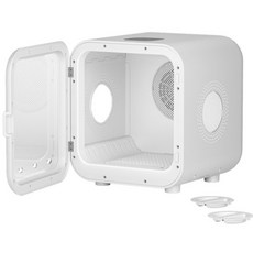 110V寵物烘毛箱，寬敞舒適，低噪音，360度循環熱風，多檔溫控，透明視窗, 1個, 單風扇升級款