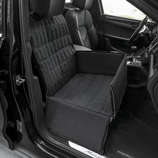강아지 카시트 매트방수 시트오염방지 반려동물자동차, 1개, 블랙