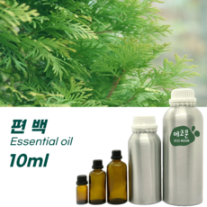 에코문 100% 천연 아로마 에센셜 오일, 1개, 10ml, 46. 편백