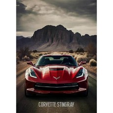스포츠카 슈퍼카 자동차 그림 포스터 캔버스 팝아트 액자 레트로 클래식 빈티지 유니크, P