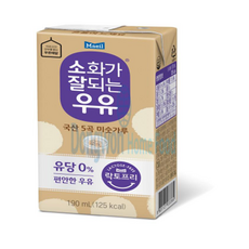 매일유업 소화가 잘 되는 우유 미숫가루, 190ml, 2개