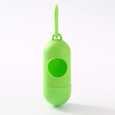 디펜서 일회용 애완 동물 개 쓰레기 봉투 거치대 플라스틱 쓰레기 봉투 케이스 캐리어 처리 똥 봉투 디펜서, 02 no bag, 03 lt gn