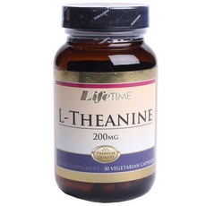 LifeTIME L-茶氨酸 植物膠囊, 30顆, 1罐
