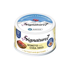 Signature7 心寵 爆漿肉醬貓罐 貓咪水果湯罐, (肉)腸道｜鰹魚+雞肉+奇亞籽X24罐, 24個, 80g, (肉)腸道/鰹魚+雞肉+奇亞籽