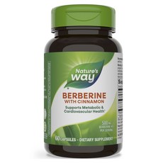 네이쳐스웨이 베르베린 HCI 500mg 시나몬 캡슐, 1개