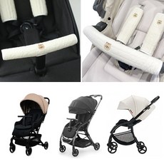 리안 솔로 스핀 그램플러스 유모차 안전바 안전벨트 커버 악세서리, 1개