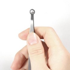 콧털정리 휴대용 위생 코털제거 정리 콧털클리퍼 클립, 3.블랙
