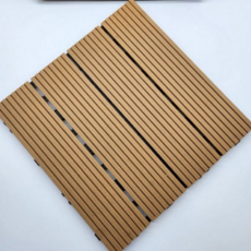 베란다 바닥 타일 플라스틱 우드 야외 조립식 바닥 타일 데크 인테리어 셀프 실외 마당 시공