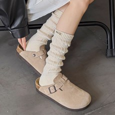 日系美拉德風堆堆襪 小腿襪 日系泡泡襪 棉襪 長襪 中長襪 少女襪 長筒襪 學生襪 襪子女