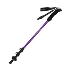 LANYUETU 3K碳纖維登山杖 星耀黑 61-125CM 可伸縮, 1, 3K碳釺維 夢幻紫