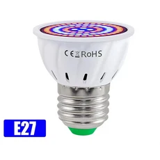 LED 성장 전체 스펙트럼 E27 E14 GU10 MR16 220V 온실 수경 램프 식물 꽃 대 한 빛을, 01 E27, 02 80leds-2PCS, 01 220V