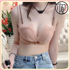 少女新款文胸套裝無鋼圈性感內衣女小胸聚攏上托防下垂無肩帶胸罩