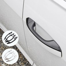 [주주파츠몰] 아우디 A7 4K9 외부 손잡이 도어캐치 몰딩 호환 용품, 1.도어캐치몰딩(크롬)