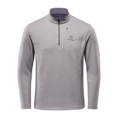 블랙야크 ZERO하프티셔츠#1 남성 반집업 티셔츠 SILVER BEIGE 1BYTSW3014SV