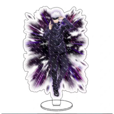 주술회전 아크릴 스탠드 피규어 고죠 이타도리 후시구로 양면스쿠나 이누마키, 02.고죠 퍼플 이팩트