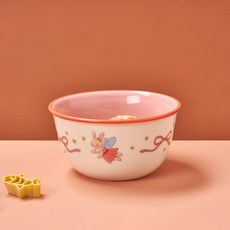 [모던하우스 인천점] 페어리래빗 도자기 공기 12CM -[KI0425006], 1개, 핑크