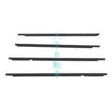 大禾自動車 適用 豐田 ALTIS 03-08 全黑 玻璃壓條 外水切, 1個, 右後