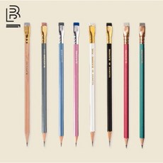 팔로미노 블랙윙 연필 B 2B 3B 4B 전문가용/미술용/스케치 BLACKWING, 각인X, 내츄럴 한자루 B (포장)