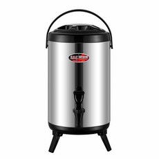 가열 업소용 대용량 국물 물통 보온통 워머기 8L- 자동 보온 물끓이는기계 보온물통, 수도꼭지 부품., 6L