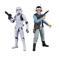 STAR WARS The Black Series Rebel Trooper & Stormtrooper A New Hope 수집용 15.2cm(6인치) 액션 피규어 2팩, STAR WARS The Black Series Reb, 1개