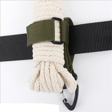 마루루 탈부착 비너 캠핑비너, 검정색