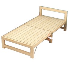친환경 원목 평상 접이식 침대 성인용, 180cm x 30cm