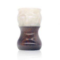 면도기 헤드 호환Boti-브러시 그루터기 핸들 면도 브러시 화이트 브라운호환 컬러 우드 수지 남성용 수염, [07] 24mm, 07 24mm, 07 24mm