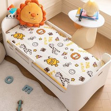 優選純棉卡通床墊 寶寶床墊 嬰兒床墊 嬰兒床床墊 嬰兒透氣床墊 幼稚園床墊 幼兒園睡墊 兒童寶寶床墊 環保無異味, 草莓奶牛,整體款56*100cm-購買2個請選宅配, 1個